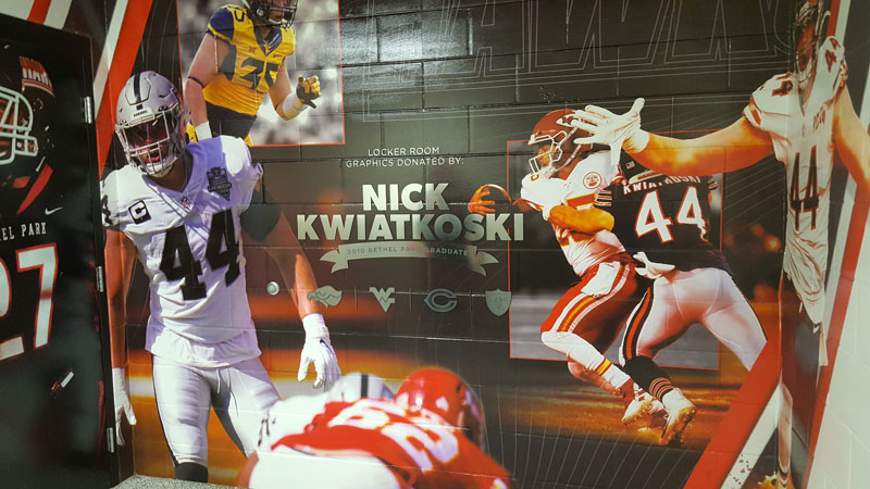 BP Football Locker Room Slideshow