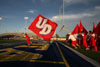 UD cheerleaders at Central State game - Picture 04