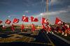 UD cheerleaders at Central State game - Picture 07